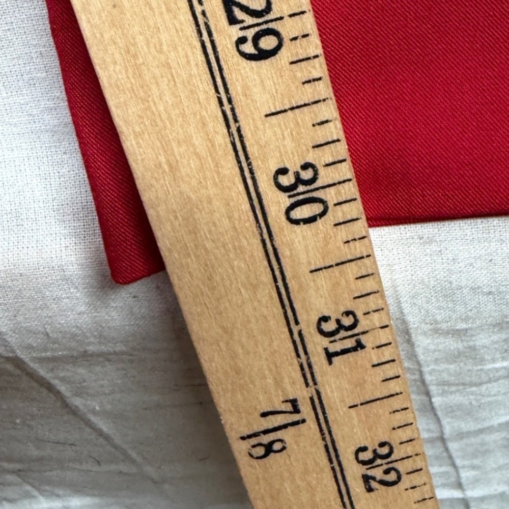 NWT Liz Claiborne Audra Mid-Rise Trouser Size 20W Rumba Red - Picture 8 of 11